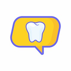Dentist Dental Tooth vector logo icon