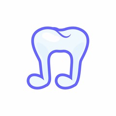 Dentist Dental Tooth vector logo icon