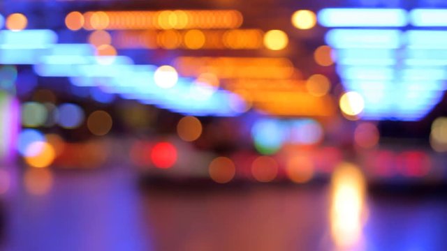 dodgem car's at a carnival