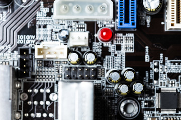 Fototapeta premium Circuit board background