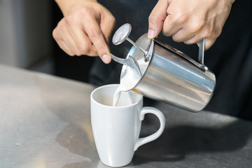 Process of coffee making
