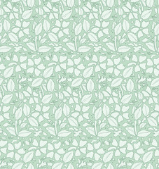 Obraz premium Modern fabric design pattern. Desktop wallpaper. Background. Floral pattern for your design. Illustration. Modern seamless pattern for interior decoration, wrapping paper, graphic design and textile.