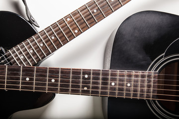 Obraz na płótnie Canvas detail of classic guitar
