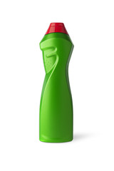 Plastic bottle green color