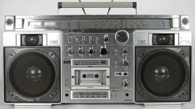 fantastic looking retro ghetto blaster