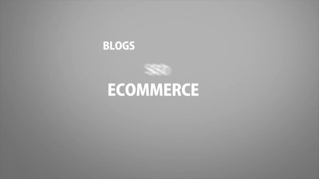 Kinetic buzzwords for web design