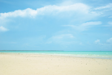 Fototapeta na wymiar Ishigaki Sandbar Beach