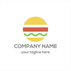 Burger logo vector - 117980008