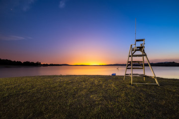 Night at the lake