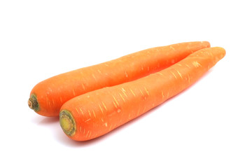 carrot isolated on white background