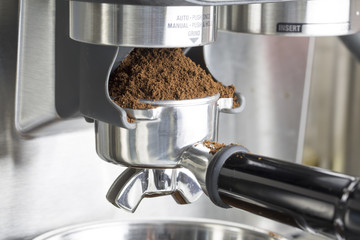 Coffee Grinder Grinding