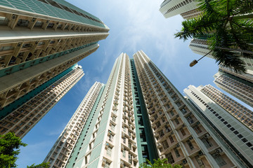 Residential building to the sky