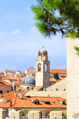 Bell tower in Dubrovnik, Croatia