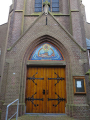 wooden Church door