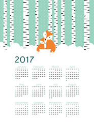 Calendar for 2017