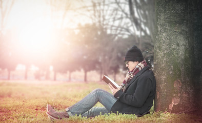 People under the tree