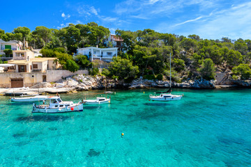 Fototapeta na wymiar Beautiful coast of Cala Figuera - Spain, Mallorca