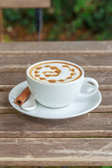 Coffee on the table.