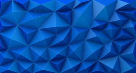 Blue abstract geometric background