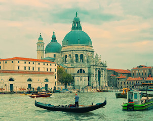 Obraz na płótnie Canvas Basilica Santa Maria della Salute in Venice