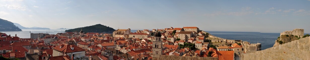 Fototapeta na wymiar Panorama Dubrovnik