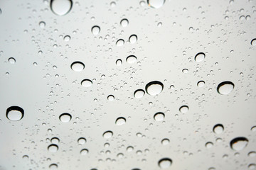 rain drop on glass background, pattern for design