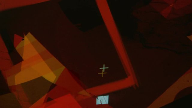 abstract light patterns and motion
