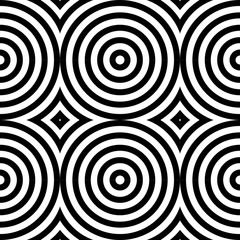 Fototapeta na wymiar Graphic geometric pattern, black and white