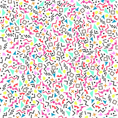 Colorful festive seamless pattern.