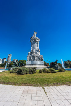 Four Regions monument in Buenos Aires, Argentina