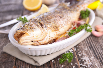 baked fish
