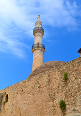 Rethymno Mosque Neratzes tower