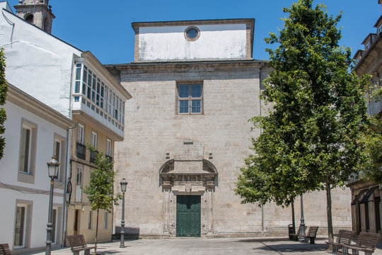Parroquia de Santiago La Nova de Lugo Galicien (Galicia) Spanien (Espa&ntilde;a) Costa da Morte