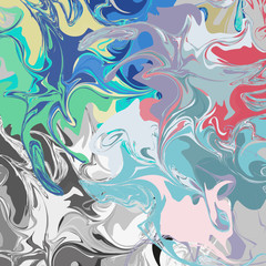 Fototapeta na wymiar Marble texture. Different colors. Beautiful vector illustration for your design, print, background