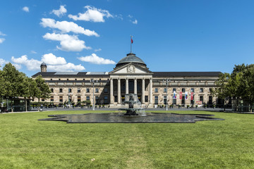 famous Kurhaus  in Wiesbaden