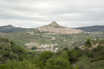 Fototapeta na wymiar The town of Morella