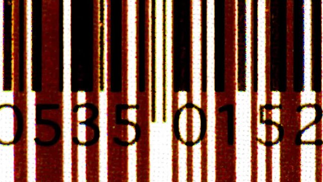abstract patterns of barcodes sequenced together