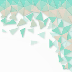 Abstract polygonal background 