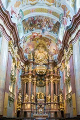 Foto op Plexiglas Church of Melk Abbey in Wachau Valley, Lower Austria © TasfotoNL