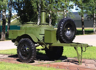 Fototapeta premium Army field kitchen