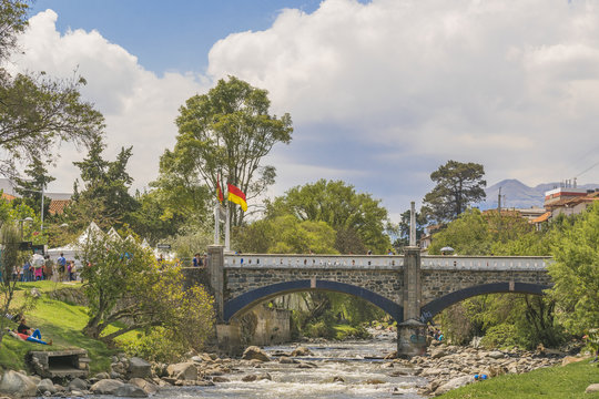 Tomebamba River Cuenca Ecuador