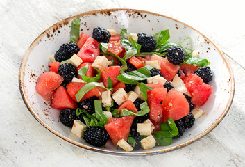 Healthy Watermelon Salad