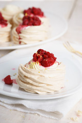raspberry meringue