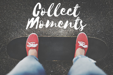 Collect Moments Adventure Enjoyment Explore Concept