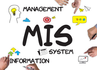 MIS  Management Information System  Data Development Information © onephoto