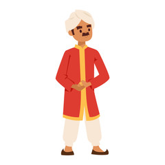 Vector illustration indian people