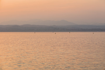 Obraz premium sunset over sea