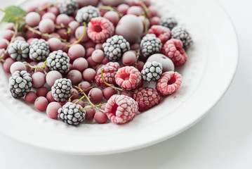 frozen berries