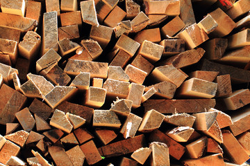 firewood natural texture