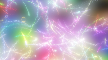 縦横無尽キラキラパーティクル